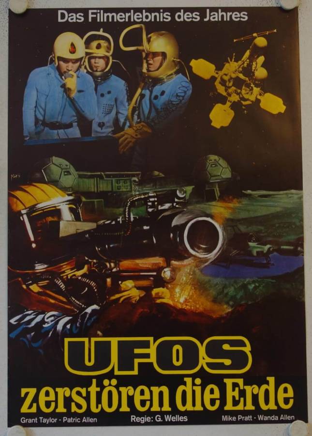 Gorath original release german movie poster